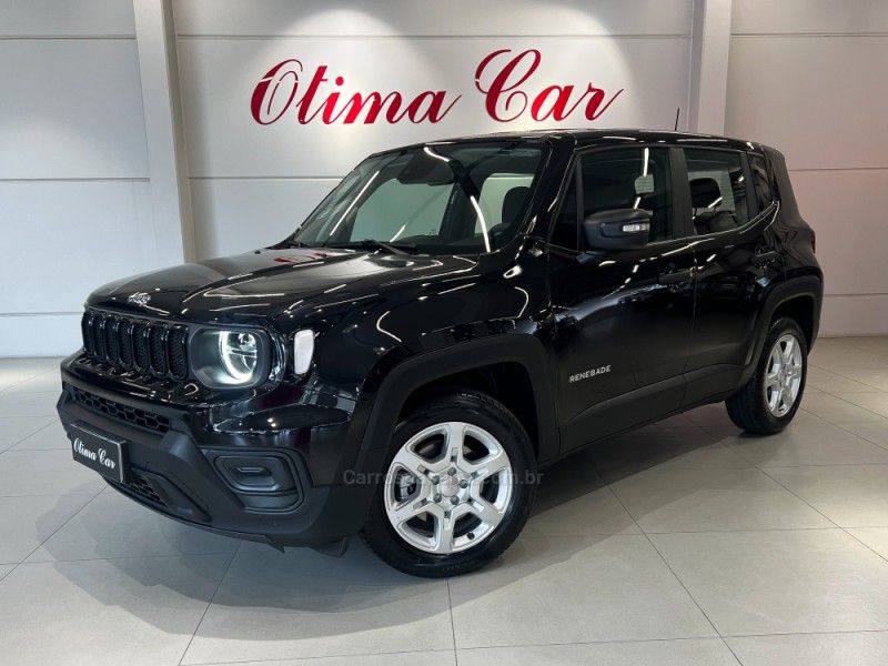 JEEP RENEGADE 1.3 T270 16V TURBO 2024/2025 ÓTIMA CAR FLORES DA CUNHA / Carros no Vale