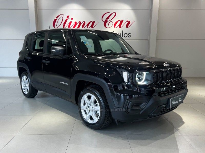 JEEP RENEGADE 1.3 T270 16V TURBO 2024/2025 ÓTIMA CAR FLORES DA CUNHA / Carros no Vale