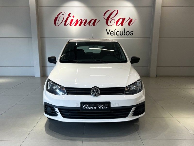 VOLKSWAGEN GOL 1.0 12V MPI TOTALFLEX TRENDLINE 2017/2018 ÓTIMA CAR FLORES DA CUNHA / Carros no Vale