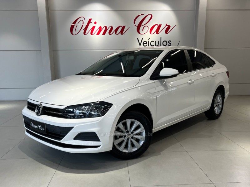 VOLKSWAGEN VIRTUS 1.6 MSI TOTAL 2019/2020 ÓTIMA CAR FLORES DA CUNHA / Carros no Vale