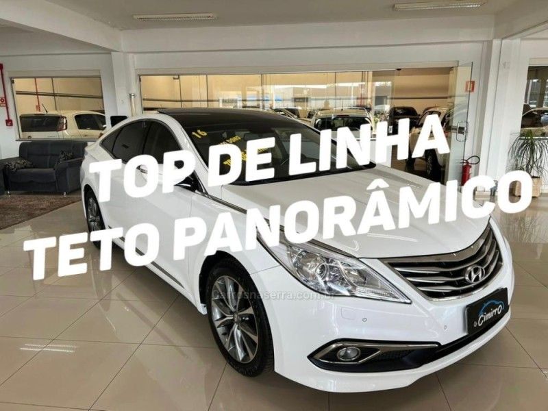 HYUNDAI AZERA 3.0 MPFI GLS V6 24V 2015/2016 CIMIRRO AUTOMÓVEIS TAQUARA / Carros no Vale