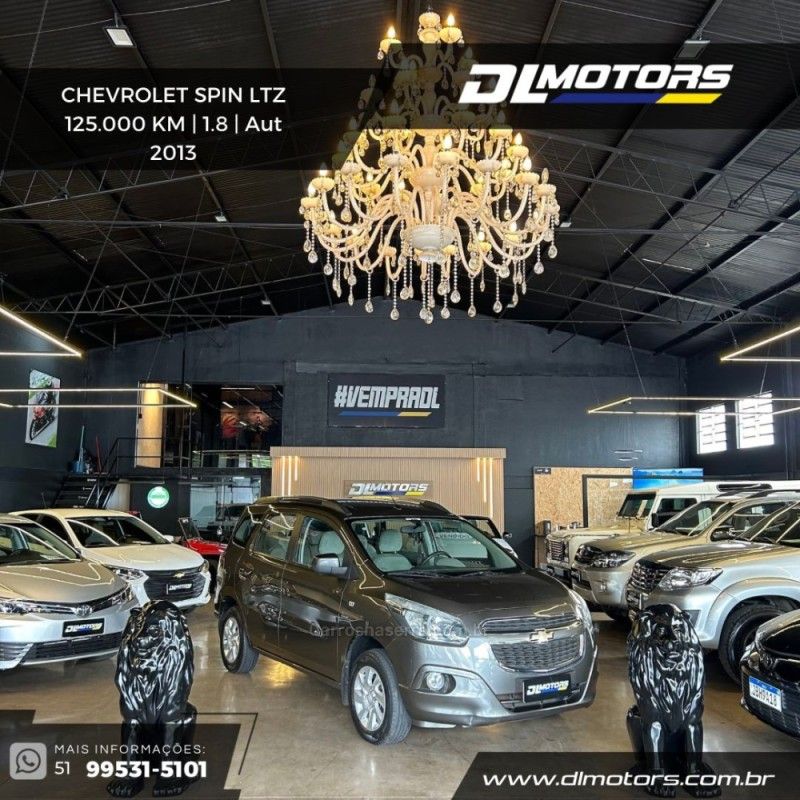 CHEVROLET SPIN 1.8 LTZ 8V 2012/2013 DL MOTORS LAJEADO / Carros no Vale