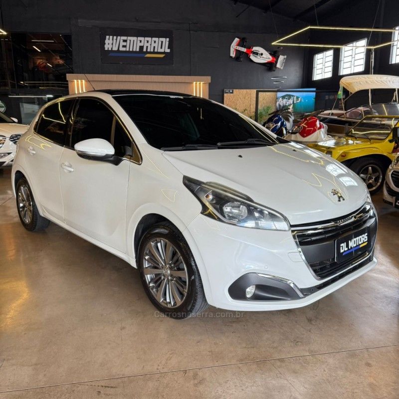 PEUGEOT 208 1.6 GRIFFE 16V 2016/2017 DL MOTORS LAJEADO / Carros no Vale