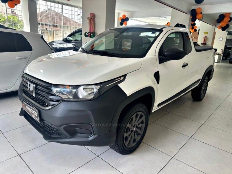 FIAT STRADA 1.4 ENDURANCE PLUS CS 8V 2022/2023 ANDRIGO VEÍCULOS CAXIAS DO SUL / Carros no Vale