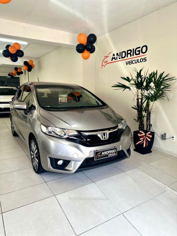 HONDA FIT 1.5 EXL 16V 2015/2016 ANDRIGO VEÍCULOS CAXIAS DO SUL / Carros no Vale