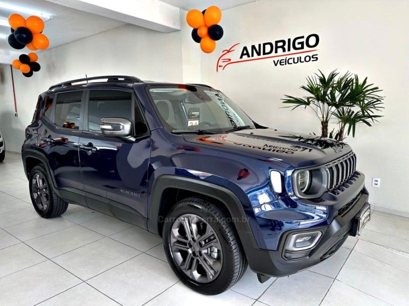 JEEP RENEGADE 1.3 LONGITUDE T270 16V TURBO 2023/2024 ANDRIGO VEÍCULOS CAXIAS DO SUL / Carros no Vale