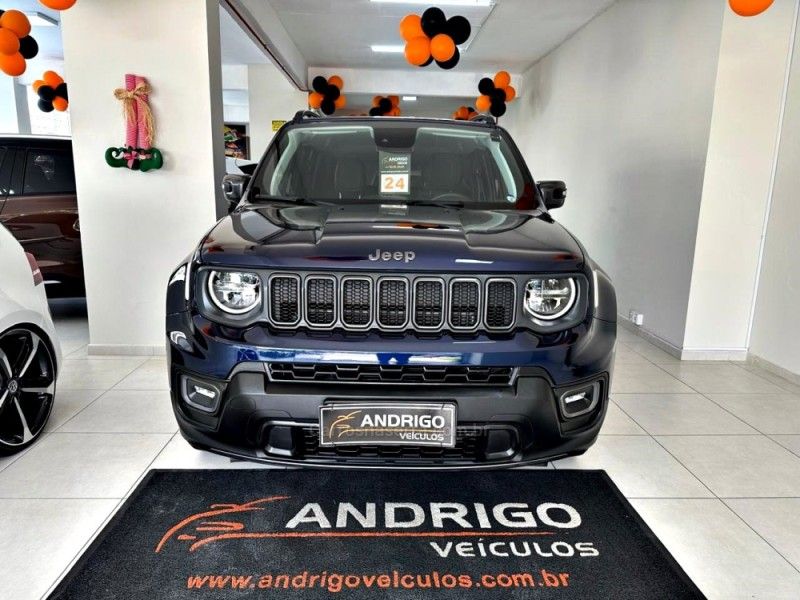 JEEP RENEGADE 1.3 LONGITUDE T270 16V TURBO 2023/2024 ANDRIGO VEÍCULOS CAXIAS DO SUL / Carros no Vale