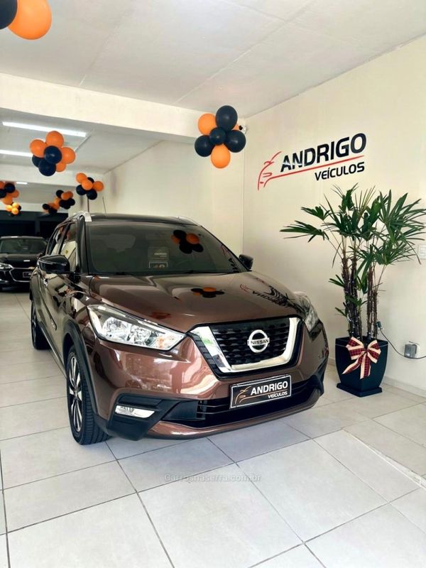 NISSAN KICKS 1.6 16V SL PACK PLUS XTRONIC 2017/2018 ANDRIGO VEÍCULOS CAXIAS DO SUL / Carros no Vale