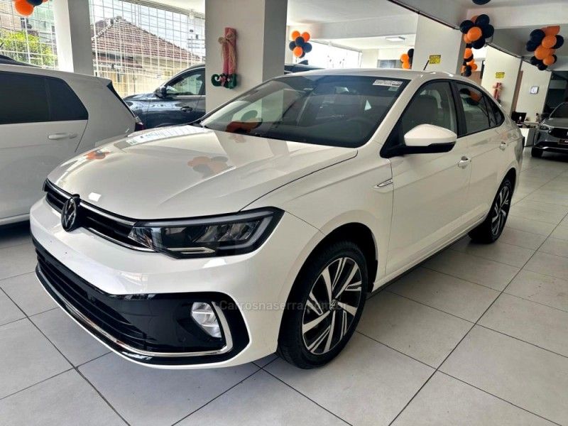 VOLKSWAGEN VIRTUS 1.0 200 TSI HIGHLINE 2024/2025 ANDRIGO VEÍCULOS CAXIAS DO SUL / Carros no Vale