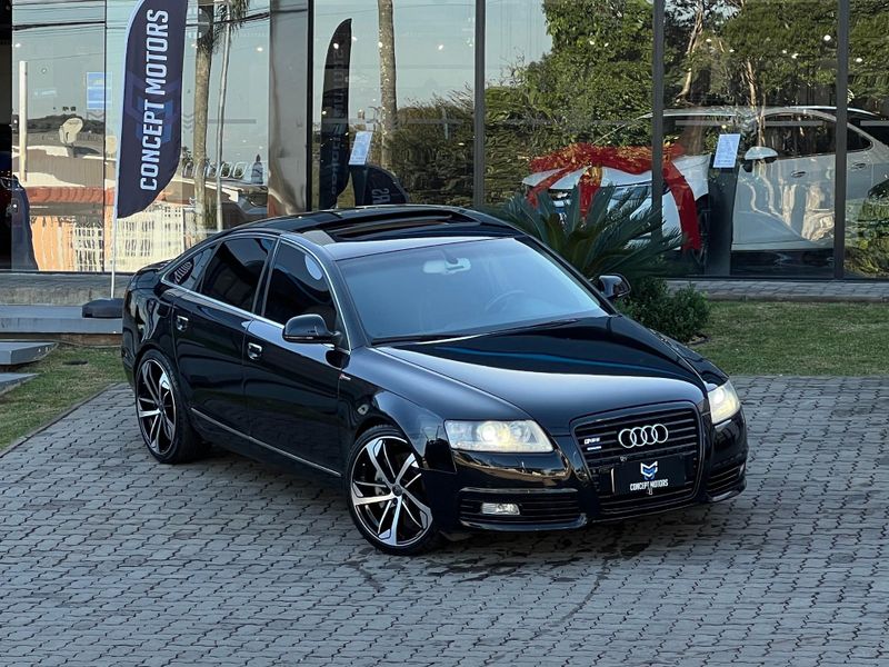 Audi A6 3.0 TB FSI V6 Quattro Tiptronic 2010/2011 CONCEPT MOTORS PASSO FUNDO / Carros no Vale