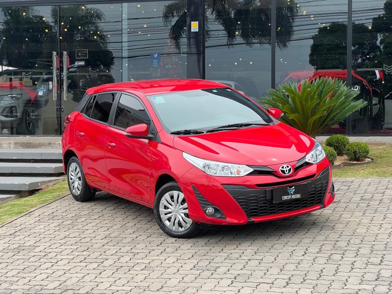 Toyota Yaris XL 1.3 Flex 16V 5p Aut. 2019/2020 CONCEPT MOTORS PASSO FUNDO / Carros no Vale