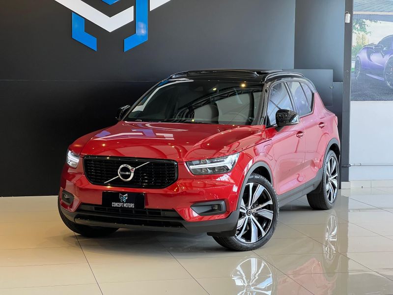 Volvo XC40 T-5 R-DESIGN 1.5 FWD (HÃ­brido) 2021/2022 CONCEPT MOTORS PASSO FUNDO / Carros no Vale