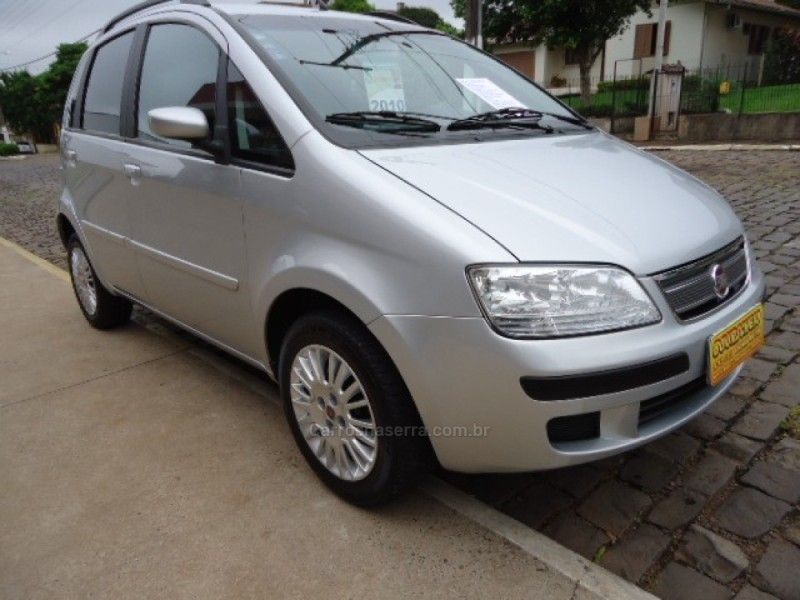 FIAT IDEA 1.4 MPI FIRE ELX 8V 2010/2010 BOURSCHEID CARROS E MOTOS SANTA CLARA DO SUL / Carros no Vale