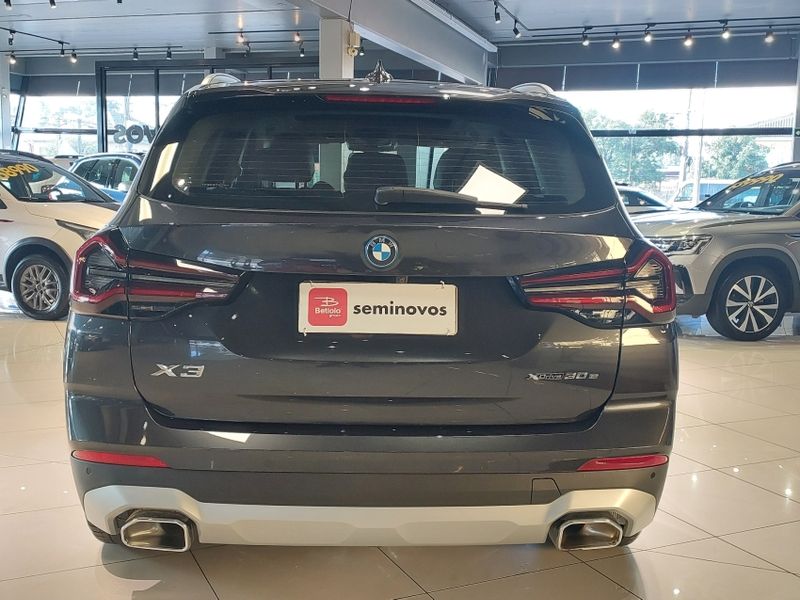 BMW X3 2.0 16V HÍBRIDO X LINE XDRIVE30E STEPTRONIC 2022/2023 BETIOLO NOVOS E SEMINOVOS LAJEADO / Carros no Vale