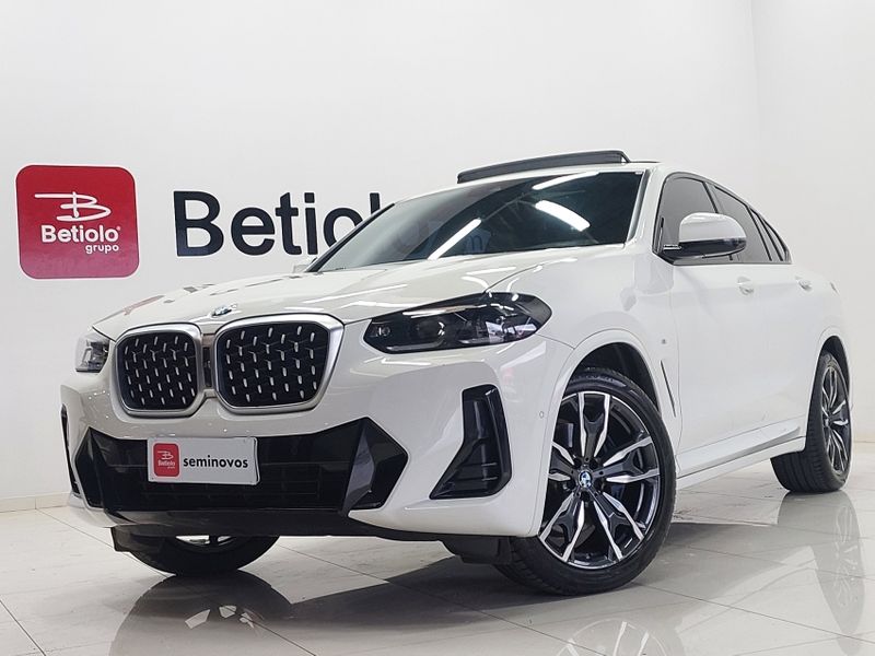 BMW X4 2.0 16V GASOLINA XDRIVE30I M SPORT STEPTRONIC 2022/2022 BETIOLO NOVOS E SEMINOVOS LAJEADO / Carros no Vale