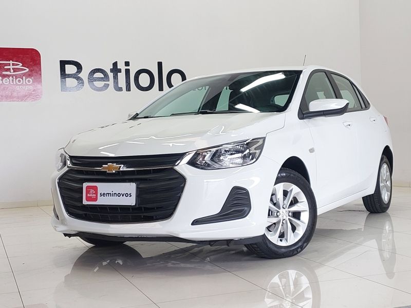 Chevrolet ONIX 1.0 TURBO FLEX LT AUTOMÁTICO 2021/2022 BETIOLO NOVOS E SEMINOVOS LAJEADO / Carros no Vale