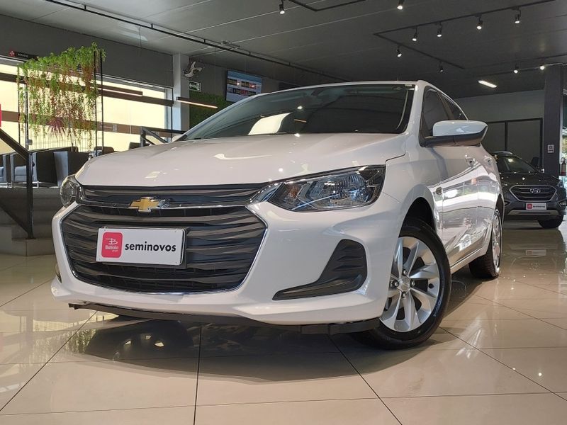 Chevrolet ONIX 1.0 TURBO FLEX LT AUTOMÁTICO 2021/2022 BETIOLO NOVOS E SEMINOVOS LAJEADO / Carros no Vale