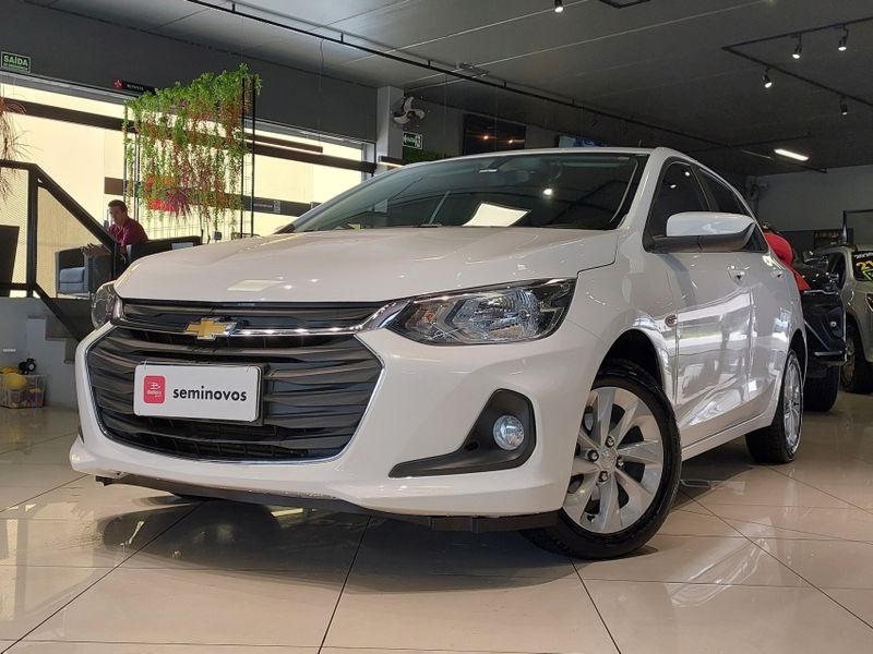 Chevrolet ONIX 1.0 TURBO FLEX LTZ AUTOMÁTICO 2021/2021 BETIOLO NOVOS E SEMINOVOS LAJEADO / Carros no Vale