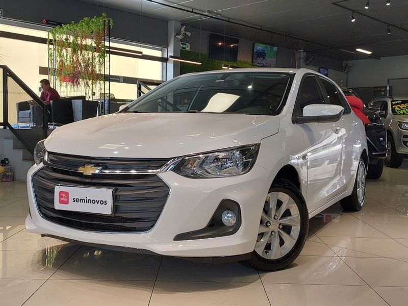 Chevrolet ONIX 1.0 TURBO FLEX LTZ AUTOMÁTICO 2021/2021 BETIOLO NOVOS E SEMINOVOS LAJEADO / Carros no Vale