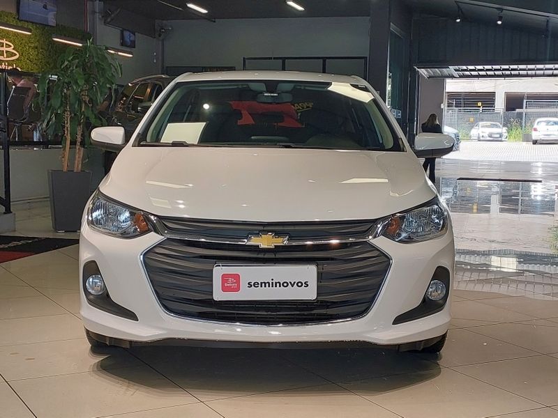 Chevrolet ONIX 1.0 TURBO FLEX LTZ AUTOMÁTICO 2021/2021 BETIOLO NOVOS E SEMINOVOS LAJEADO / Carros no Vale