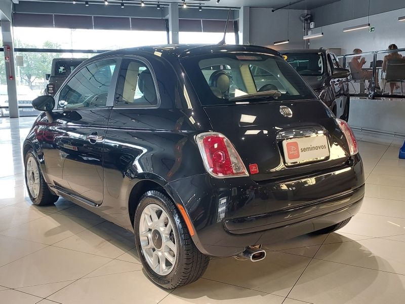 Fiat 500 1.4 CULT 8V FLEX 2P MANUAL 2011/2012 BETIOLO NOVOS E SEMINOVOS LAJEADO / Carros no Vale