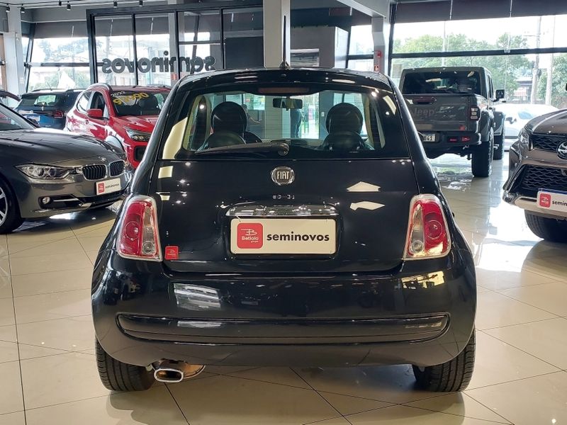 Fiat 500 1.4 CULT 8V FLEX 2P MANUAL 2011/2012 BETIOLO NOVOS E SEMINOVOS LAJEADO / Carros no Vale