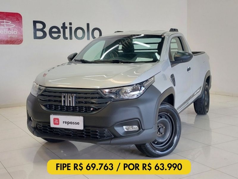 Fiat STRADA 1.4 FIRE FLEX ENDURANCE CS MANUAL 2020/2021 BETIOLO NOVOS E SEMINOVOS LAJEADO / Carros no Vale