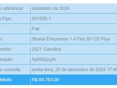 Fiat STRADA 1.4 FIRE FLEX ENDURANCE CS MANUAL 2020/2021 BETIOLO NOVOS E SEMINOVOS LAJEADO / Carros no Vale