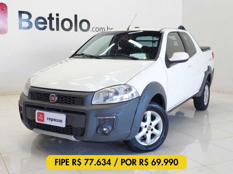 Fiat STRADA 1.4 MPI FREEDOM CD 8V FLEX 3P MANUAL 2019/2020 BETIOLO NOVOS E SEMINOVOS LAJEADO / Carros no Vale