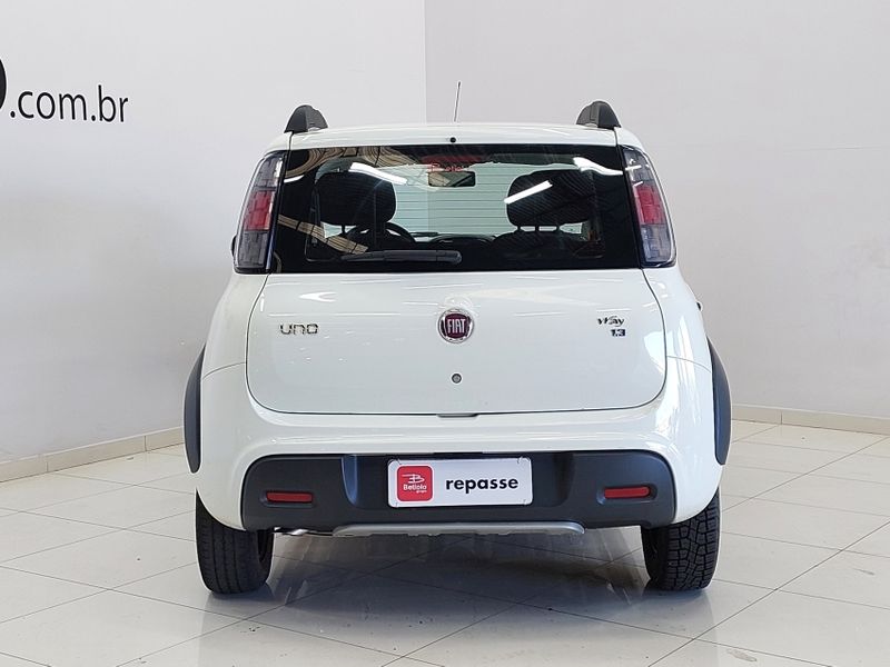 Fiat UNO 1.3 FIREFLY FLEX WAY 4P MANUAL 2019/2019 BETIOLO NOVOS E SEMINOVOS LAJEADO / Carros no Vale