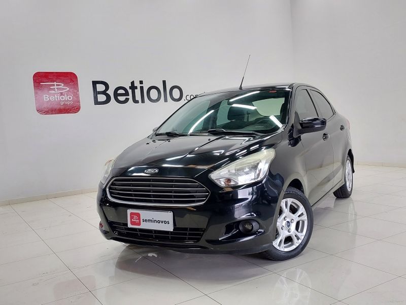 Ford KA + 1.0 TI-VCT FLEX SE PLUS MANUAL 2016/2017 BETIOLO NOVOS E SEMINOVOS LAJEADO / Carros no Vale