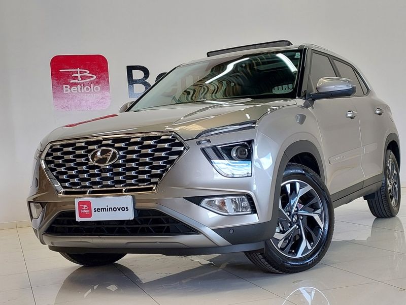 Hyundai CRETA 1.0 TGDI FLEX PLATINUM AUTOMÁTICO 2024/2025 BETIOLO NOVOS E SEMINOVOS LAJEADO / Carros no Vale