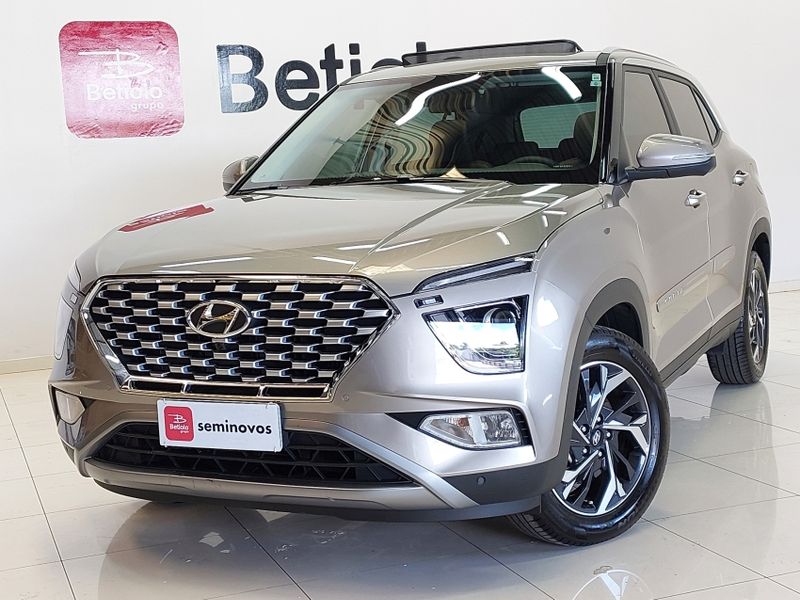 Hyundai CRETA 1.0 TGDI FLEX PLATINUM AUTOMÁTICO 2024/2025 BETIOLO NOVOS E SEMINOVOS LAJEADO / Carros no Vale