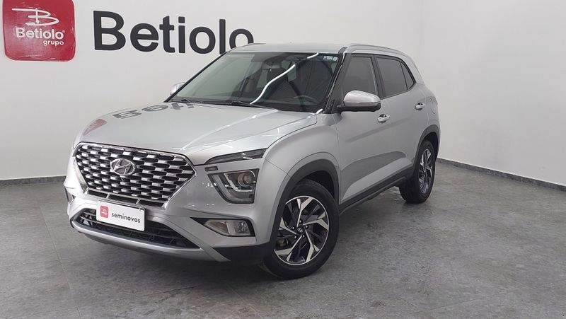 Hyundai CRETA 1.0 TGDI FLEX PLATINUM AUTOMÁTICO 2022/2023 BETIOLO NOVOS E SEMINOVOS LAJEADO / Carros no Vale