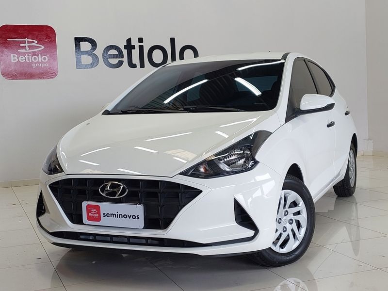 Hyundai HB20 1.0 12V FLEX SENSE MANUAL 2020/2021 BETIOLO NOVOS E SEMINOVOS LAJEADO / Carros no Vale