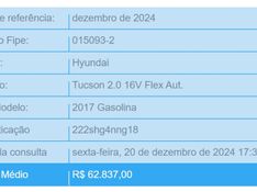 Hyundai TUCSON 2.0 MPFI GLS 16V 143CV 2WD FLEX 4P AUTOMÁTICO 2016/2017 BETIOLO NOVOS E SEMINOVOS LAJEADO / Carros no Vale