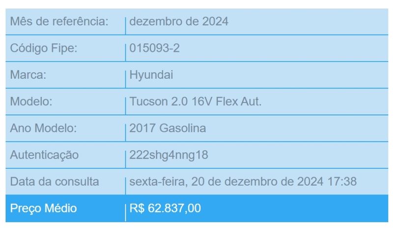 Hyundai TUCSON 2.0 MPFI GLS 16V 143CV 2WD FLEX 4P AUTOMÁTICO 2016/2017 BETIOLO NOVOS E SEMINOVOS LAJEADO / Carros no Vale