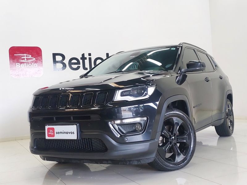 JEEP COMPASS 2.0 16V FLEX LONGITUDE AUTOMÁTICO 2020/2021 BETIOLO NOVOS E SEMINOVOS LAJEADO / Carros no Vale