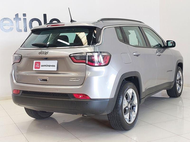 JEEP COMPASS 2.0 16V FLEX LONGITUDE AUTOMÁTICO 2018/2019 BETIOLO NOVOS E SEMINOVOS LAJEADO / Carros no Vale