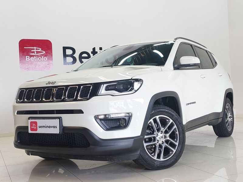 JEEP COMPASS 2.0 16V FLEX SPORT AUTOMÁTICO 2018/2019 BETIOLO NOVOS E SEMINOVOS LAJEADO / Carros no Vale