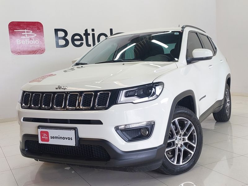 JEEP COMPASS 2.0 16V FLEX SPORT AUTOMÁTICO 2018/2019 BETIOLO NOVOS E SEMINOVOS LAJEADO / Carros no Vale