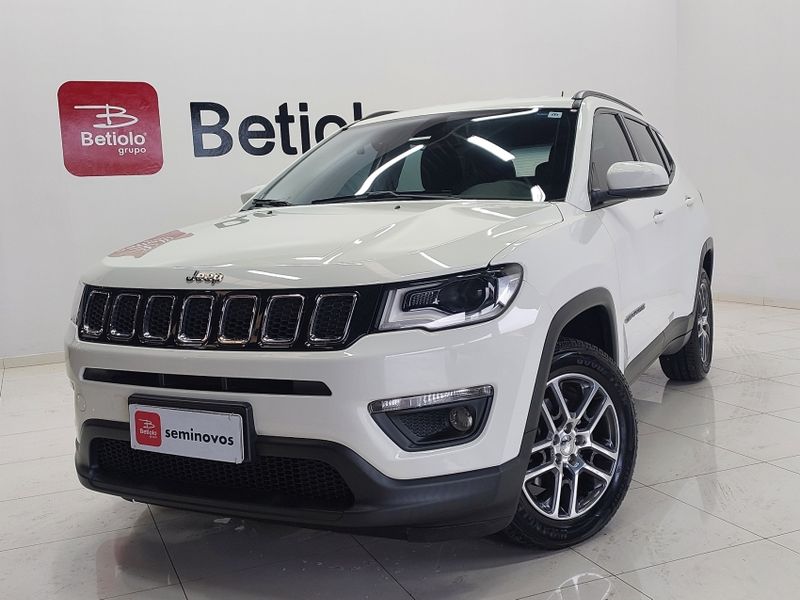 JEEP COMPASS 2.0 16V FLEX SPORT AUTOMÁTICO 2018/2019 BETIOLO NOVOS E SEMINOVOS LAJEADO / Carros no Vale