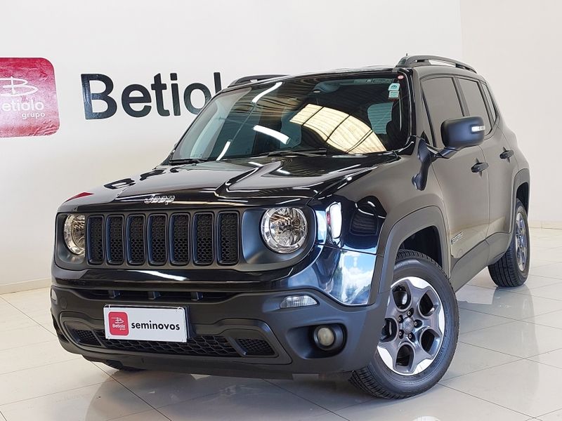 JEEP RENEGADE 1.8 16V FLEX 4P AUTOMÁTICO 2020/2021 BETIOLO NOVOS E SEMINOVOS LAJEADO / Carros no Vale