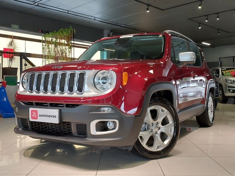 JEEP RENEGADE 1.8 16V FLEX LIMITED 4P AUTOMÁTICO 2017/2017 BETIOLO NOVOS E SEMINOVOS LAJEADO / Carros no Vale