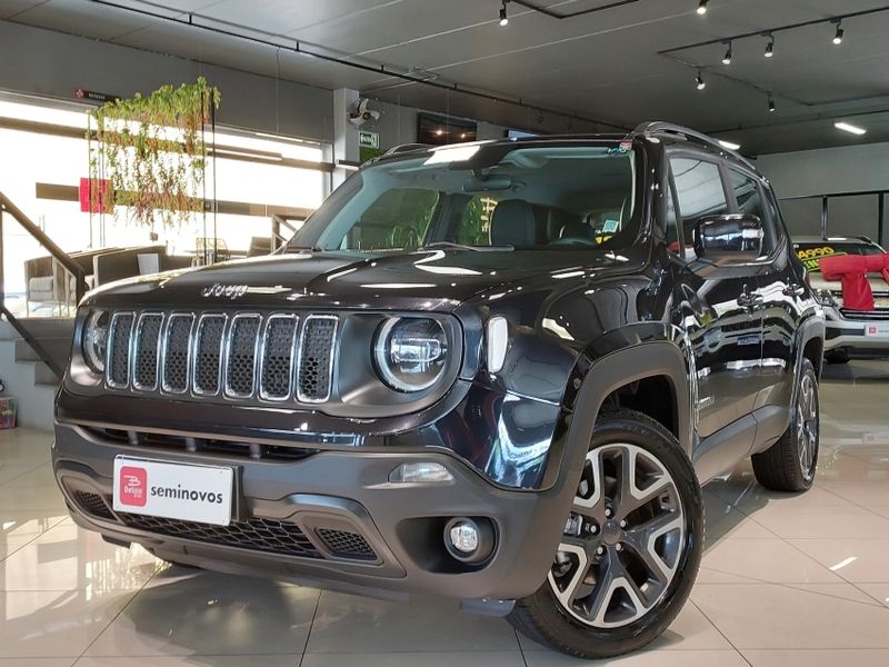 JEEP RENEGADE 1.8 16V FLEX LONGITUDE 4P AUTOMÁTICO 2020/2021 BETIOLO NOVOS E SEMINOVOS LAJEADO / Carros no Vale