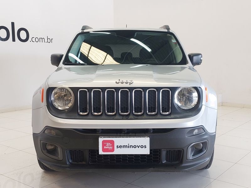 JEEP RENEGADE 1.8 16V FLEX SPORT 4P MANUAL 2015/2016 BETIOLO NOVOS E SEMINOVOS LAJEADO / Carros no Vale