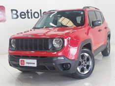 JEEP RENEGADE 1.8 16V FLEX SPORT 4P MANUAL 2018/2019 BETIOLO NOVOS E SEMINOVOS LAJEADO / Carros no Vale