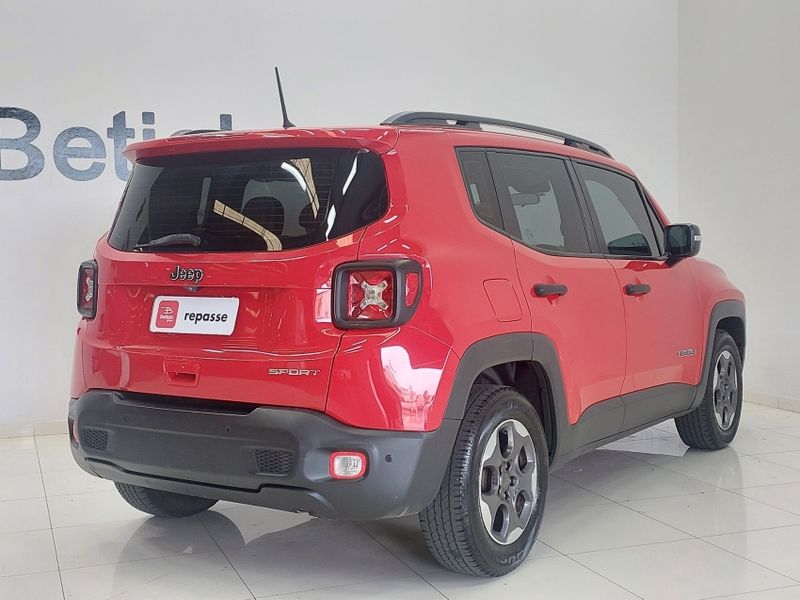 JEEP RENEGADE 1.8 16V FLEX SPORT 4P MANUAL 2018/2019 BETIOLO NOVOS E SEMINOVOS LAJEADO / Carros no Vale