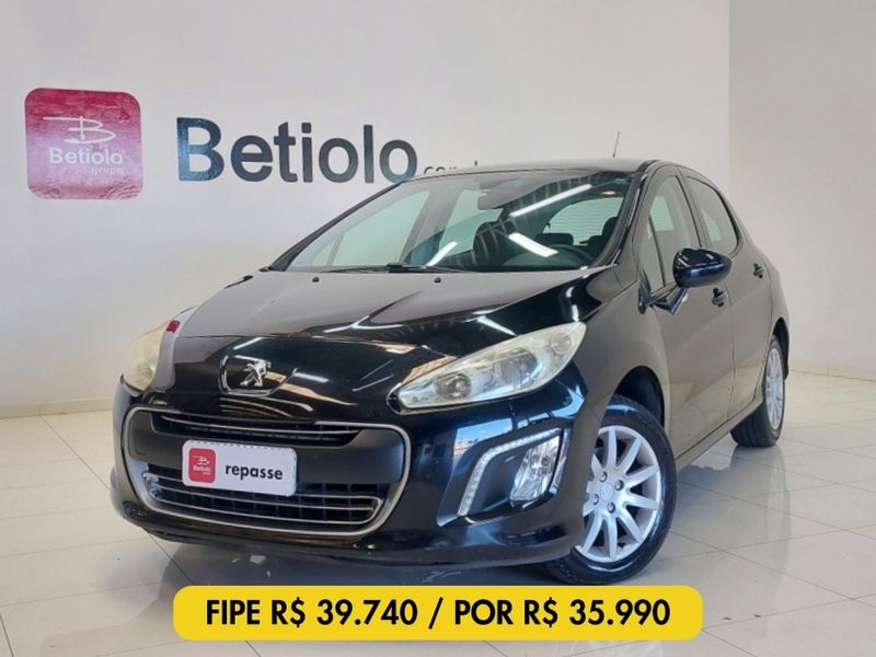 Peugeot 308 1.6 ACTIVE 16V FLEX 4P MANUAL 2013/2014 BETIOLO NOVOS E SEMINOVOS LAJEADO / Carros no Vale