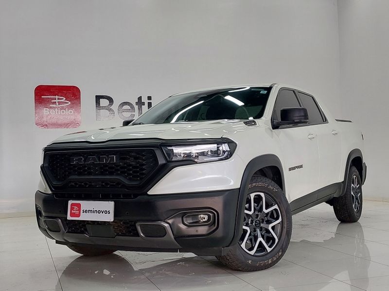 Ram RAMPAGE 2.0 TURBO DIESEL REBEL 4X4 AUTOMÁTICO 2023/2024 BETIOLO NOVOS E SEMINOVOS LAJEADO / Carros no Vale